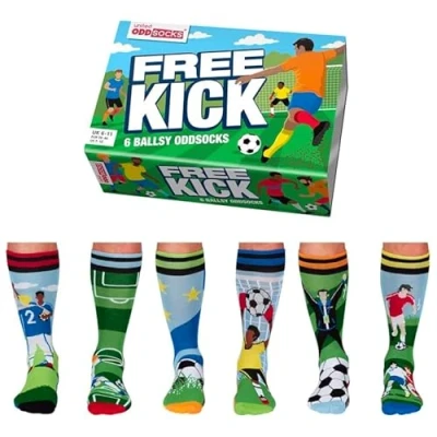 Afbeelding van United Odd Socks 6 PACK Mottomotive Sokken, Heren, Maat: 41 46, Freekick