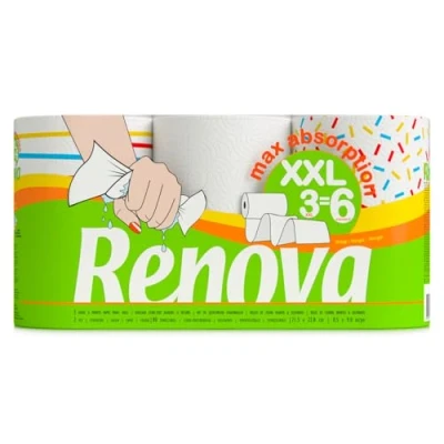 Afbeelding van Renova keukenrol, 3 rollen
