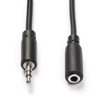 Afbeelding van 3.5 mm jack verlengkabel Nedis 5 meter (Stereo)