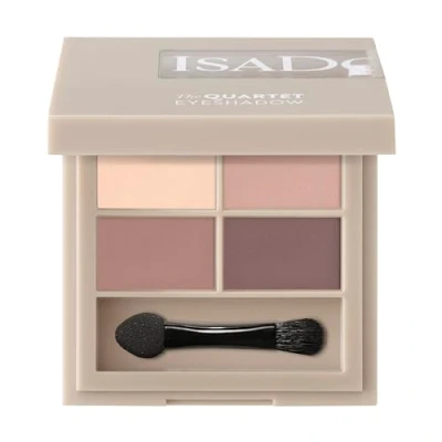 Afbeelding van IsaDora The Eyeshadow Quartet 01 Muddy Nudes