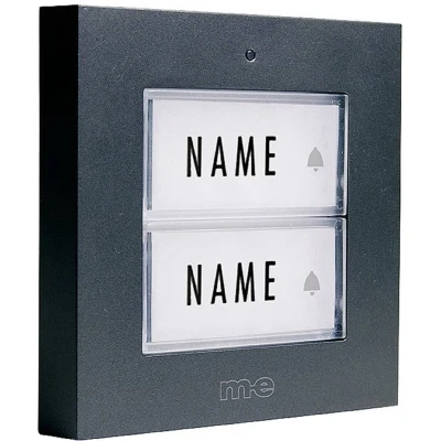 Afbeelding van m e modern electronics 41273 Zender voor Draadloze deurbel Met naambord