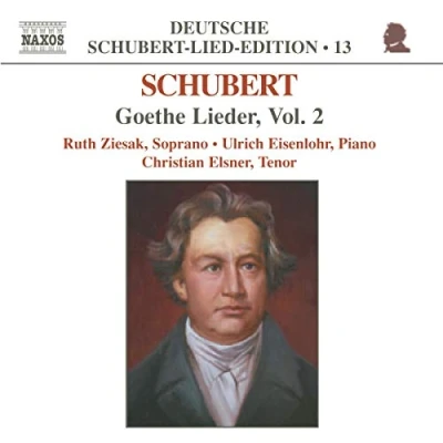 Afbeelding van Ruth Ziesak, Ulrich Eisenlohr, Christian Elsner Schubert: Goethe Lieder, Vol. 2 (CD)