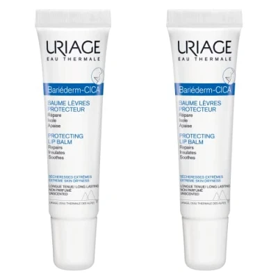 Afbeelding van Uriage Bariéderm Cica Lips Repairing Balm 15ml x 2