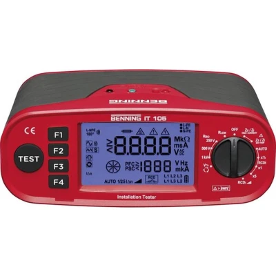 Afbeelding van Benning IT 105 Installatietester VDE norm 0100, 0105