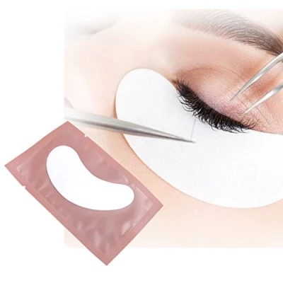 Afbeelding van 50 Paire Patchs Pour Extensions de Cils Gel Patch Non Pelucheux Yeux Pad Eye Masque Beauté Outil (Rose)