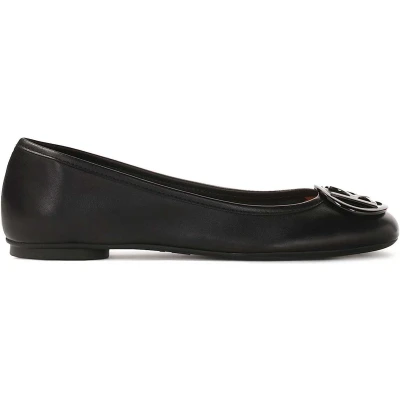 Afbeelding van Kazar Sevilla Ballerina&#039;s, Dames, Maat: 36, Black Leer