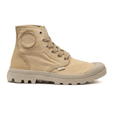 Afbeelding van Palladium Pampa HI Sneakers hoog, Heren, Maat: 47, Sahara/safari Katoen