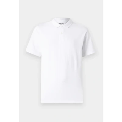 Afbeelding van Jack &amp; Jones Jjebasic Poloshirt, Heren, Maat: Small, White