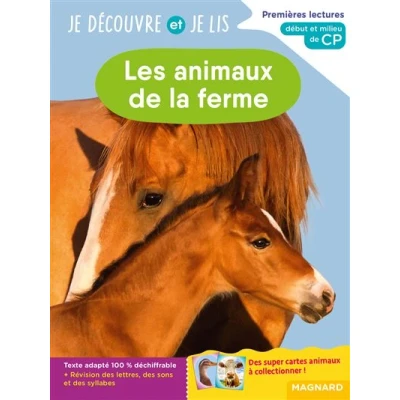 Image de je découvre et lis CP Les animaux de la ferme
