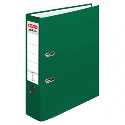 Afbeelding van Herlitz 5480504 maX.file protect map A4 8 cm groen