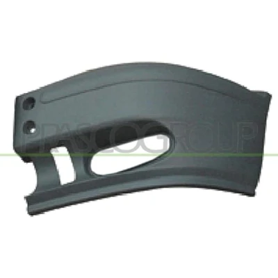 Afbeelding van PRASCO Premium FD9101114 Bumper Vooras links Zwart FORD: Transit Mk5 Van, Platform / Chassis