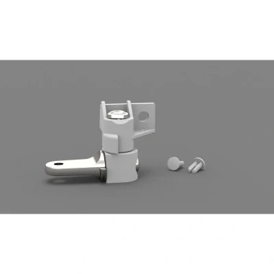 Afbeelding van Fiamma F45Ti L F65 Scharnierstuk Staander Links Kleurloos Luifels Accessoires