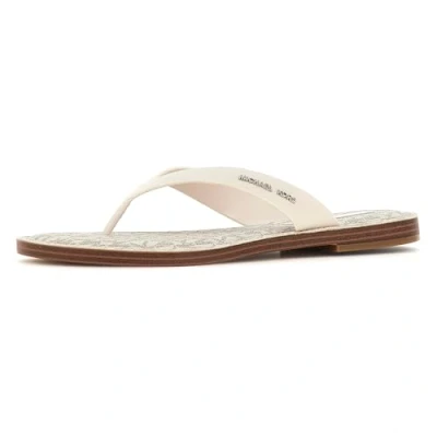 Afbeelding van Michael Kors KOKO Teensandalen, Dames, Maat: 39, Light cream Leer