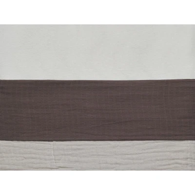 Afbeelding van Jollein laken wrinkled chestnut