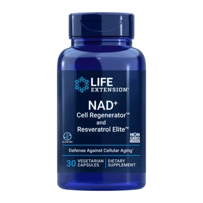 Afbeelding van NAD+ Cell Regenerator en Resveratrol Elite