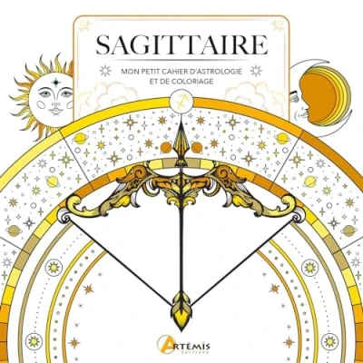 Afbeelding van SAGITTAIRE MON PETIT CAHIER D&#039;ASTROLOGIE ET DE COLORIAGE