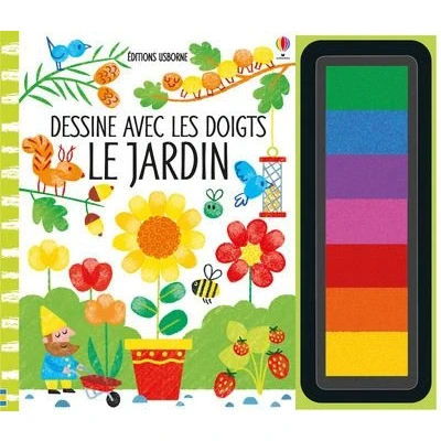 Image de Dessine avec les doigts Le jardin