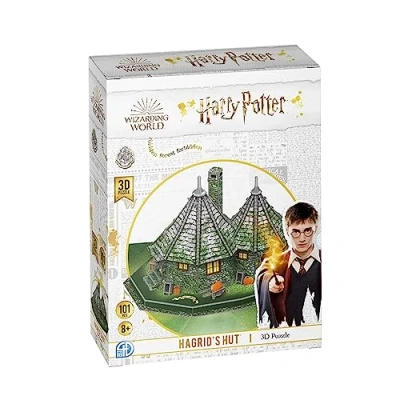 Afbeelding van University Games 3D puzzel Harry Potter Hagrid&#039;s Hut, 08482
