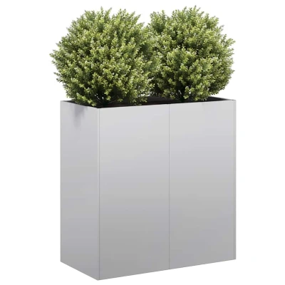 Afbeelding van vidaXL Plantenbak 80x40x80 cm gegalvaniseerd staal