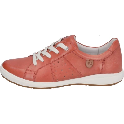 Afbeelding van Josef Seibel Caren Sportieve veterschoenen, Dames, Maat: 39, Lachs Leer