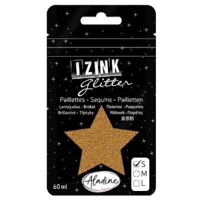 Afbeelding van Aladine Izink Glitter Dore Chaud (S/60ml) (80990) (DISCONTINUED)