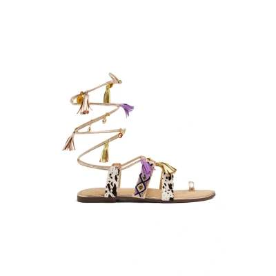 Afbeelding van Gioseppo Montello Sandalen, Dames, Maat: 39, Vaca Leer en textiel