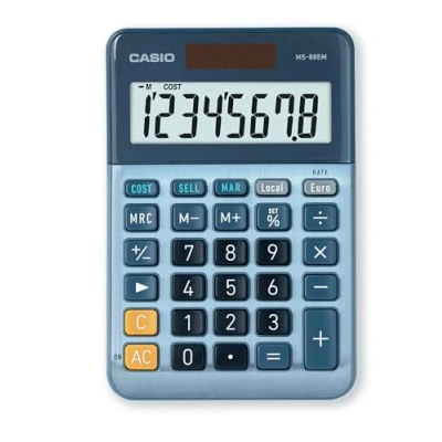 Afbeelding van Casio Bureaurekenmachine Ms 88em