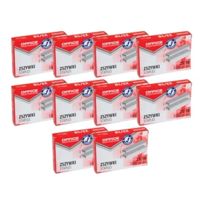Afbeelding van OFFICE PRODUCTS 18072339 19 Standaard nietjes, 23/10 mm, 10.000 stuks, zilver