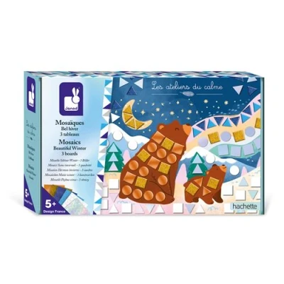 Image de Jeu créatif Les Ateliers du Calme Boîte Mosaïques Bel Hiver