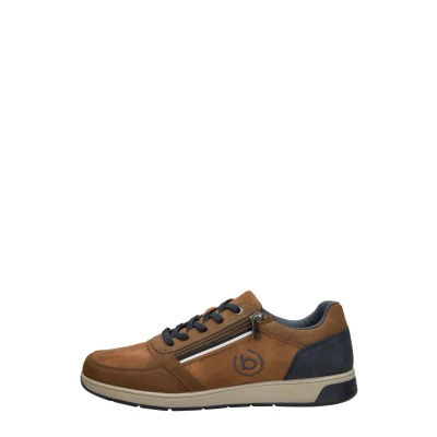 Afbeelding van bugatti Sneakers laag, Heren, Maat: 42, Cognac Hoogwaardig imitatieleer