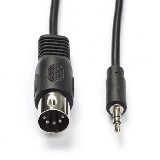 Afbeelding van Din naar jack 3.5 mm kabel Nedis 1 meter (Stereo)