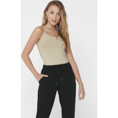 Afbeelding van Only Top Onllove Strap Singlet Noos Jrs 15126430 Peyote Dames Maat S