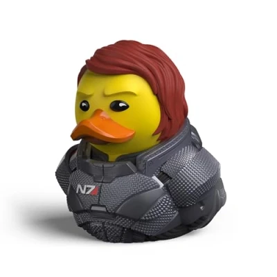 Afbeelding van TUBBZ Eerste editie: Mass Effect Shepard Rubber Duck Vinyl Figuur
