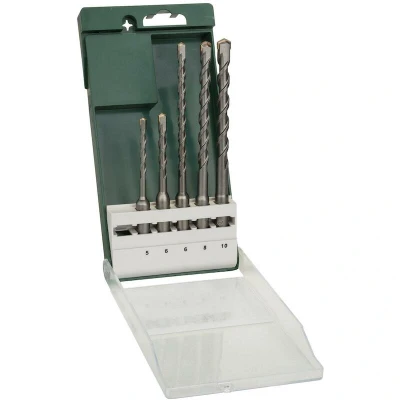 Afbeelding van Bosch Accessories 2609255541 Hamerboorset 5 delig mm, 6 8 10 mm SDS Plus 1 set(s)