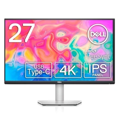Image de Ecran PC Dell S2722QC 27&quot; UHD Noir et argent
