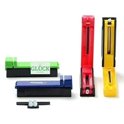 Afbeelding van Set van 4 handmatige sigarettenslangen + gratis gelukssticker (set #1)