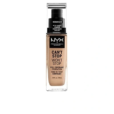 Image de NYX Professional Makeup Can&#039;t Stop Won&#039;t Full Coverage Fond de Teint Medium Olive 30 ml