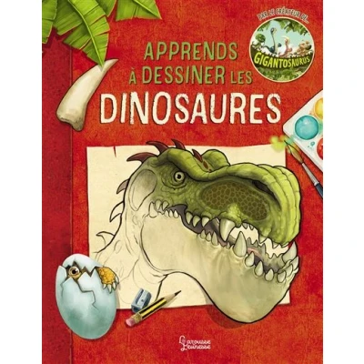 Image de Apprends à dessiner les dinosaures