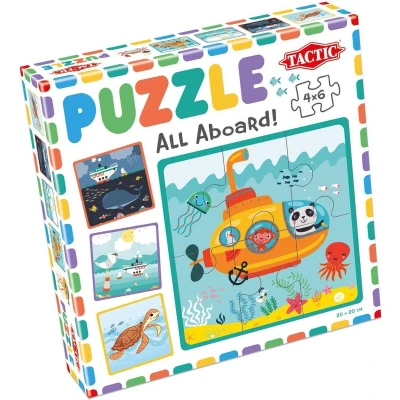 Afbeelding van My First Puzzles 4x6 stukjes: All Aboard!