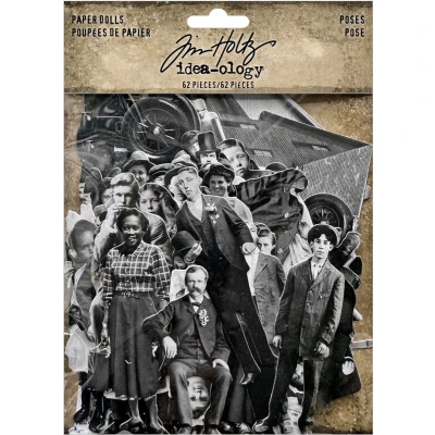 Afbeelding van Idea ology Tim Holtz Paper Dolls Poses (TH94376)