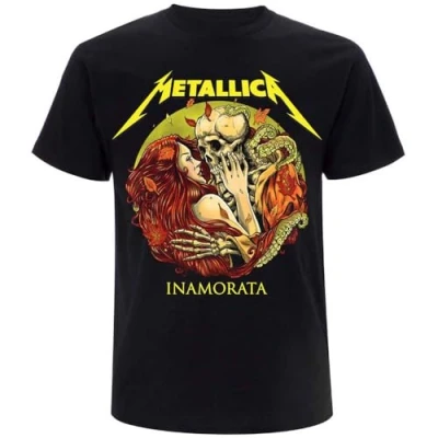Afbeelding van Henry Tiger Metallica Inamorata Tshirt print, Heren, Maat: XL, Black