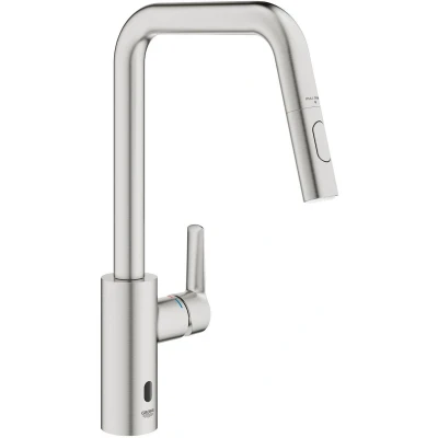 Afbeelding van GROHE QuickFix Start E Keukenmengkraan met uittrekbare U Uitloop