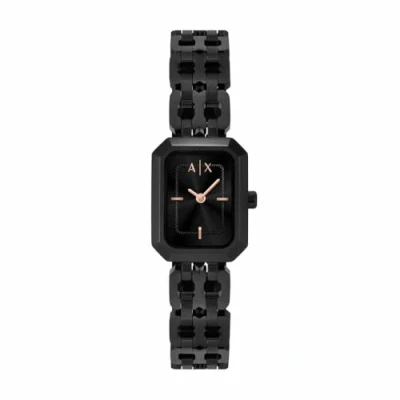 Afbeelding van Armani Exchange Traditional Horloge, Dames, Maat: One Size, Black