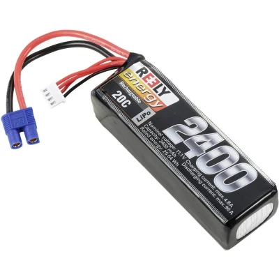 Afbeelding van Reely LiPo accupack 11.1 V 2400 mAh Aantal cellen: 3 20 C Softcase EC3
