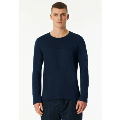 Afbeelding van Schiesser Tshirt Mix+ Relax Marine 48