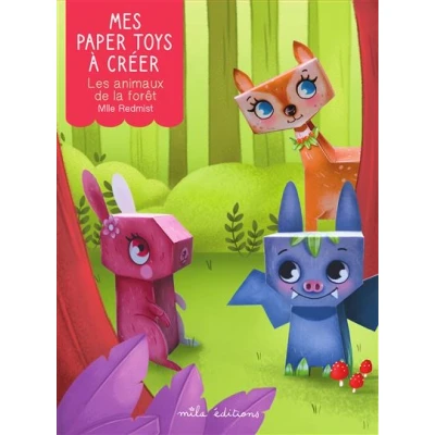 Image de Mes paper toys à créer Les animaux de la forêt