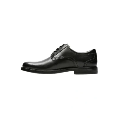 Afbeelding van Clarks UN Aldric Veterschoenen, Heren, Maat: 41.5, Black Leer