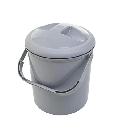 Afbeelding van Rotho Babydesign Luieremmer, steengrijs, 1 stuk (1 stuk)