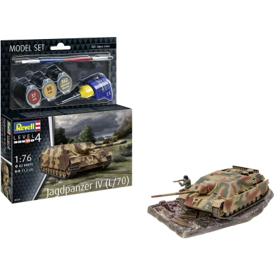 Afbeelding van 1:76 Revell 63359 Jagdpanzer IV (L/70) Tank Model Set Plastic Modelbouwpakket