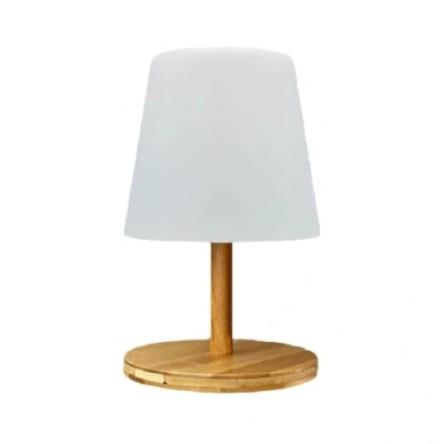 Afbeelding van Draadloze LED tafellamp H25CM STANDY MINI WOOD